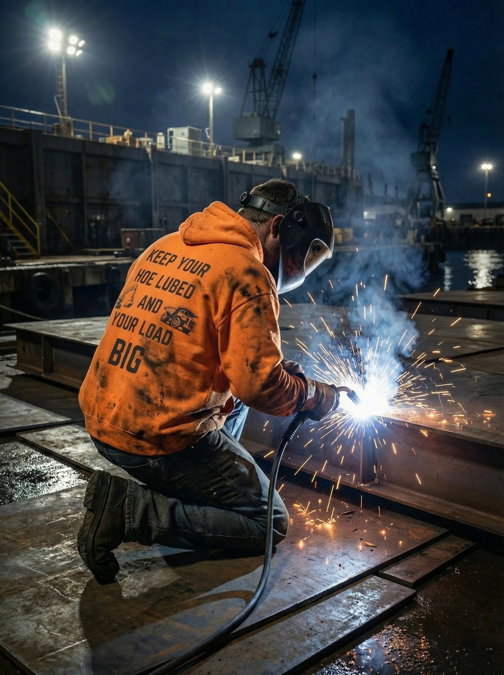 Maintain your Equipment- Safety Orange- Order by request