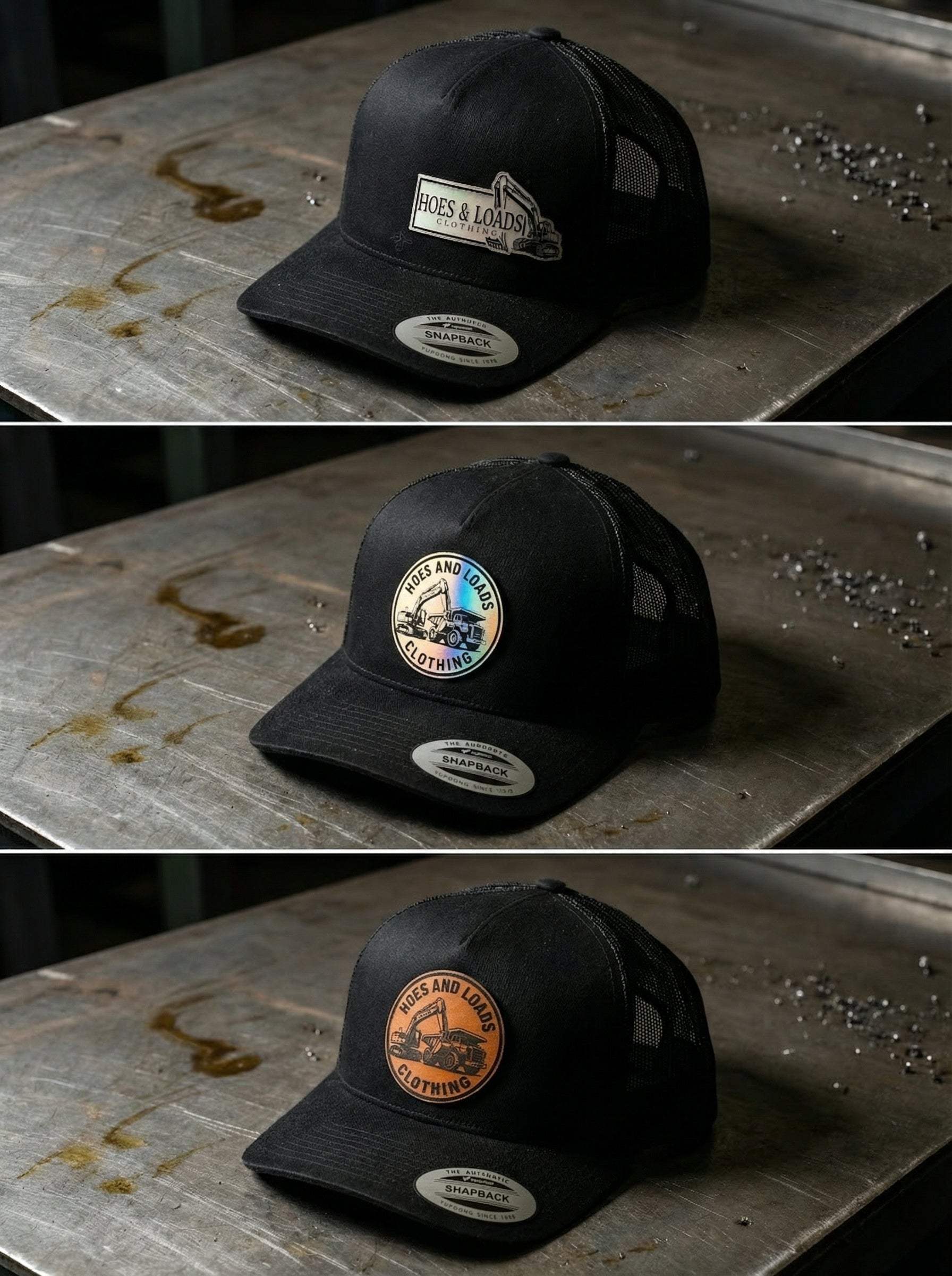 5 Panel Trucker hats